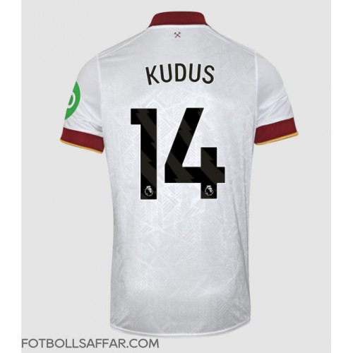 West Ham United Mohammed Kudus #14 Tredjeställ 2024-25 Kortärmad